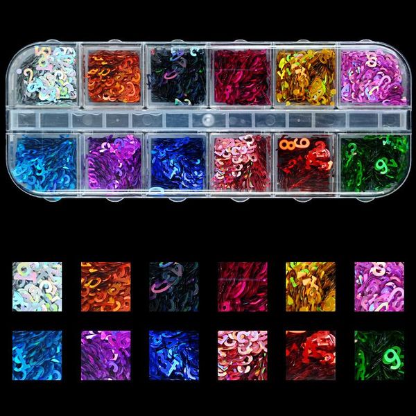 nail glitter ultrathin 3mm mixed number shape sequins 12colors diy paillette laser eo-friendly pet for art manicure, Silver;gold
nail glitter ultrathin 3mm mixed number shape sequins 12colors diy paillette laser eo-friendly pet for art manicure, Silver;gold