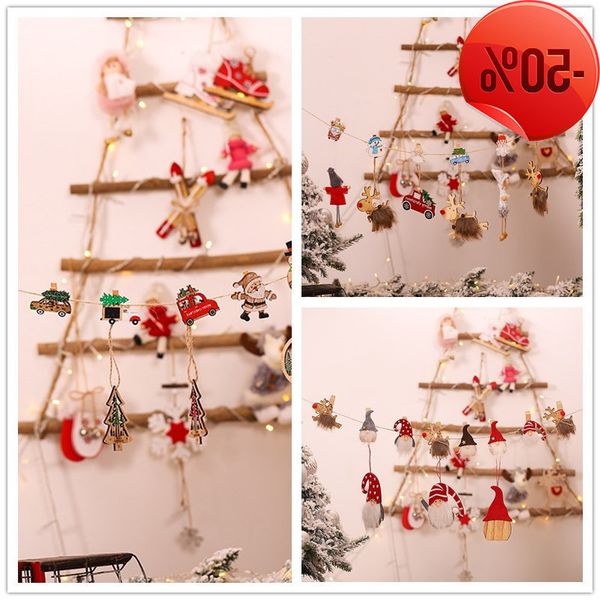 3/6pcs creative christmas wooden clip deer ornaments diy craft xmas tree decorations kids gift home supplies party accessories
3/6pcs creative christmas wooden clip deer ornaments diy craft xmas tree decorations kids gift home supplies party accessories