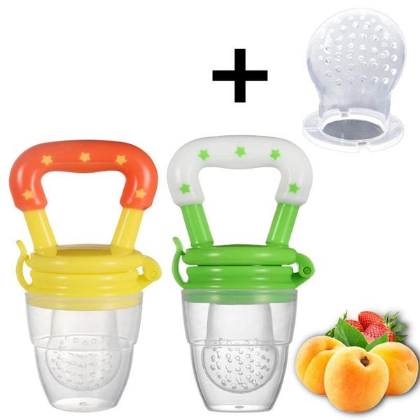 Baby Pacifier Fresh Kids Fruit Feeder Nipples Feeding Safe Baby Supplies Nipple Teat Pacifiers Bottles