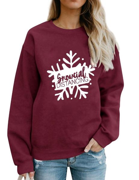 snowcial distancing sweatshirt funny snowflake women christmas long sleeve crewneck sweats fashion clothes holiday pullovers, Black
snowcial distancing sweatshirt funny snowflake women christmas long sleeve crewneck sweats fashion clothes holiday pullovers, Black