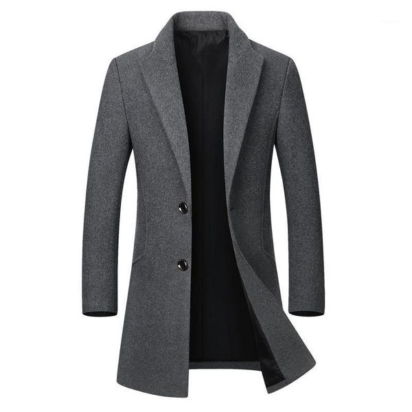 winter wool jacket men's high-quality wool coat casual slim collar coat men's long cotton collar trench1, White;black
winter wool jacket men's high-quality wool coat casual slim collar coat men's long cotton collar trench1, White;black
