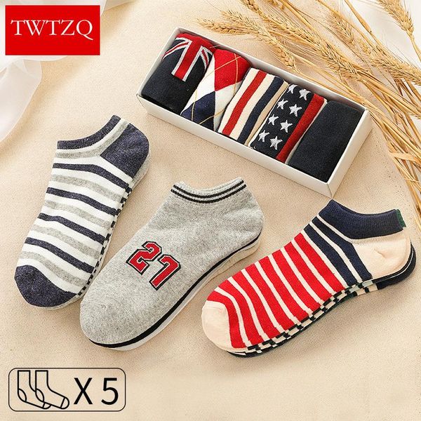 men's socks 5 pairs cotton stripe ankle for men funny casual street short fashion male sock breathable calcetines, Black
men's socks 5 pairs cotton stripe ankle for men funny casual street short fashion male sock breathable calcetines, Black
