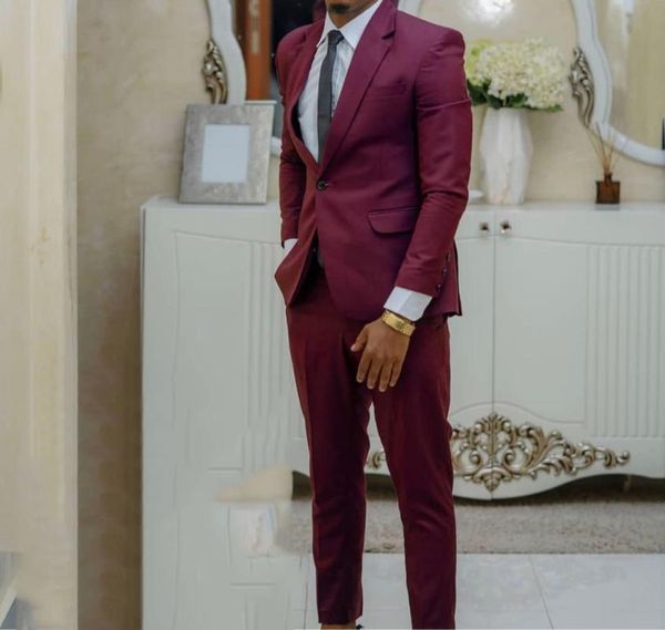 men's suits & blazers men's slim fit tuxedo for wedding 2 pieces one button prom business blazer burgundy green (blazer+ pants), White;black 
men's suits & blazers men's slim fit tuxedo for wedding 2 pieces one button prom business blazer burgundy green (blazer+ pants), White;black
