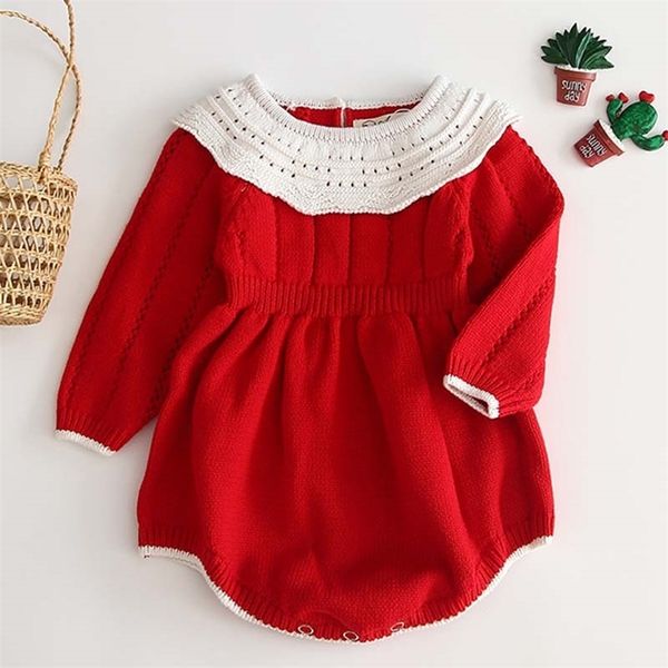 newborn clothes autumn winter jumpsuit female baby girl doll collar long sleeve cotton romper knit overalls infant romper 201216, Blue
newborn clothes autumn winter jumpsuit female baby girl doll collar long sleeve cotton romper knit overalls infant romper 201216, Blue