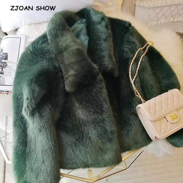 women's fur & faux 2021 winter square lapel hairy shaggy coat green trendy women long sleeve furry warm jacket short outerwear, Black
women's fur & faux 2021 winter square lapel hairy shaggy coat green trendy women long sleeve furry warm jacket short outerwear, Black