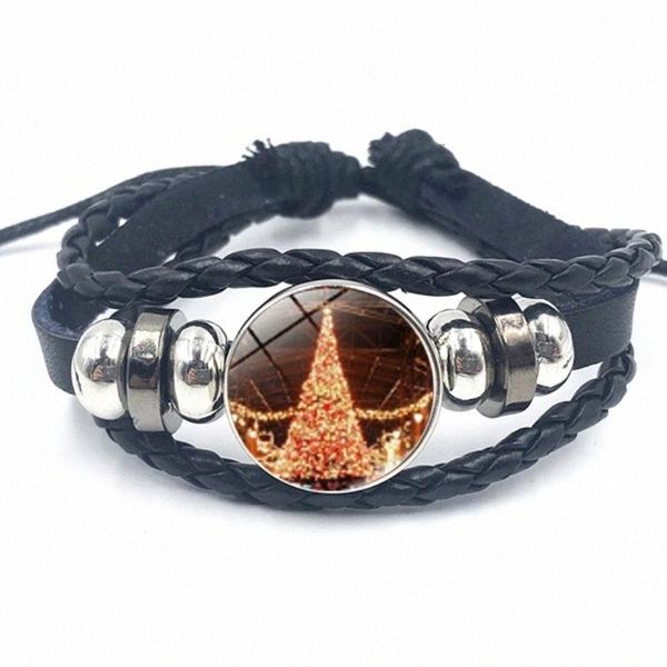 diy multi-layer woven christmas leather bracelet romantic beautiful tree glass cabochon bracelet q0bt#
diy multi-layer woven christmas leather bracelet romantic beautiful tree glass cabochon bracelet q0bt#