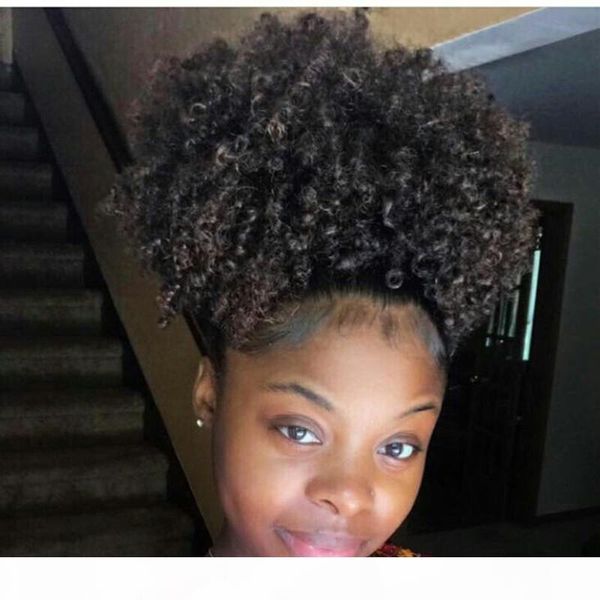 afro short kinky curly ponytail bun hair 100g-140g human hair ponytail for black women
afro short kinky curly ponytail bun hair 100g-140g human hair ponytail for black women