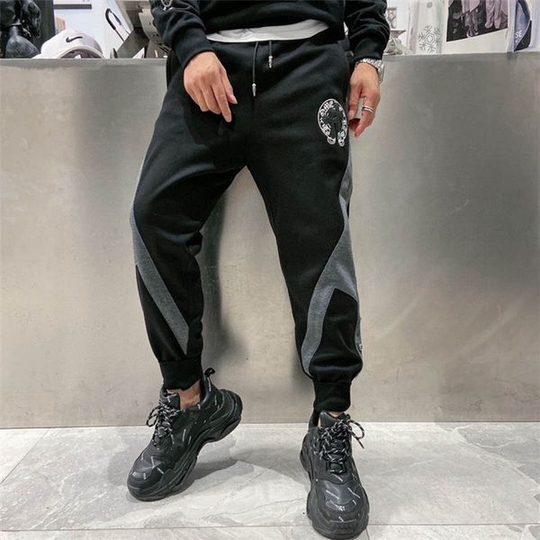 chao brand chromehearts crisin осень зима sanskrit кожаная шить спортивные штаны свободные ноги, Black
chao brand chromehearts crisin осень зима sanskrit кожаная шить спортивные штаны свободные ноги, Black