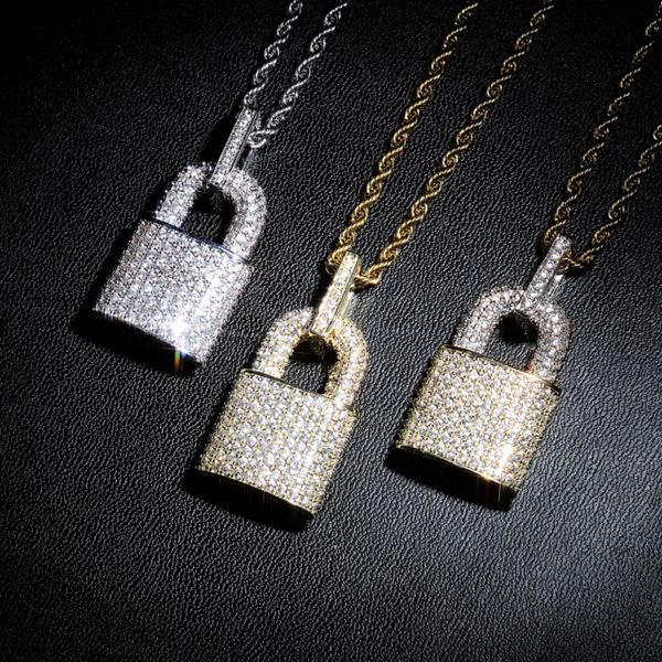 hip hop gold necklace jewelry fashion mens womens silver iced out lock pendant necklaces
hip hop gold necklace jewelry fashion mens womens silver iced out lock pendant necklaces