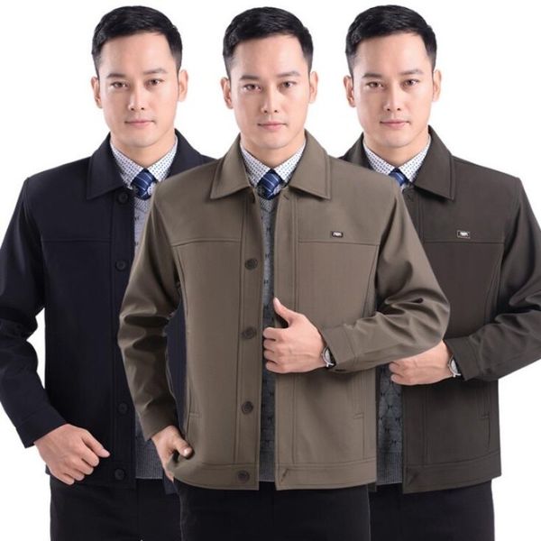 2020 men's new winter jackets turn-down collar cotton middle-aged man jacket with zipper big size h4c6, Black;brown
2020 men's new winter jackets turn-down collar cotton middle-aged man jacket with zipper big size h4c6, Black;brown
