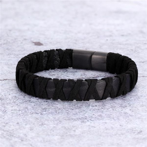 vintage genuine leather bracelets mens stainless steel buckle handmade braided rope bracelet male female bangles charm jewelry wmtjst
vintage genuine leather bracelets mens stainless steel buckle handmade braided rope bracelet male female bangles charm jewelry wmtjst