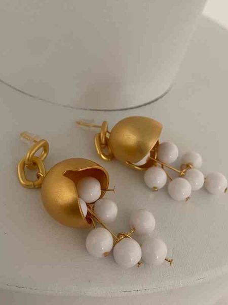 earrings charms g french literature and art sense lily of the valley atmosphere frosted gold silver needle copper plating 24k pendant, Golden
earrings charms g french literature and art sense lily of the valley atmosphere frosted gold silver needle copper plating 24k pendant, Golden