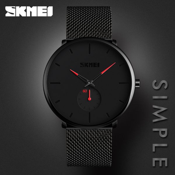 fashion skmei fashion simple mens artistic quartz watch steel strap black cold mens watch wholesale factory fashion design, Slivery;brown
fashion skmei fashion simple mens artistic quartz watch steel strap black cold mens watch wholesale factory fashion design, Slivery;brown