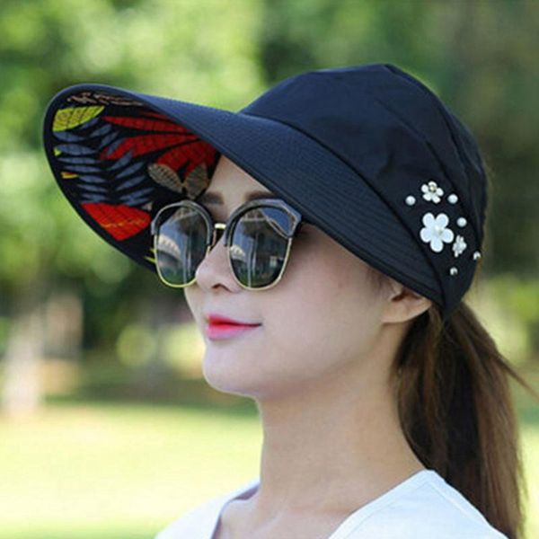 sun hats for women visors hat fishing beach adjustable folding cap uv protection cap casual summer wide brim hat outdoor tool, Blue;gray
sun hats for women visors hat fishing beach adjustable folding cap uv protection cap casual summer wide brim hat outdoor tool, Blue;gray
