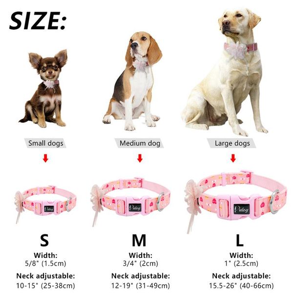 fashion pet collar adjustable nylon dog collar for small medium large dogs chihuahua with cute bowt wmtmgb
fashion pet collar adjustable nylon dog collar for small medium large dogs chihuahua with cute bowt wmtmgb