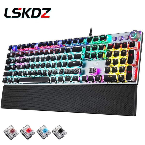 square punk game mechanical keyboard metal panel retro keyboard backlight wired computer peripheral deskcomputer usb
square punk game mechanical keyboard metal panel retro keyboard backlight wired computer peripheral deskcomputer usb