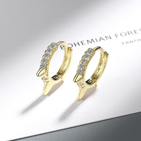 Women's Punk Small Huggies Hoop Earrings for Girl Crystal Geometric Charming Earring Jewelry Gold Silver color Simple Thin Hoops, Golden;silver
Women's Punk Small Huggies Hoop Earrings for Girl Crystal Geometric Charming Earring Jewelry Gold Silver color Simple Thin Hoops, Golden;silver
