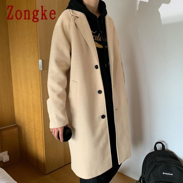 zongke men solid coats winter long coat men jacket 2020 overcoat trench m-5xl, Black
zongke men solid coats winter long coat men jacket 2020 overcoat trench m-5xl, Black