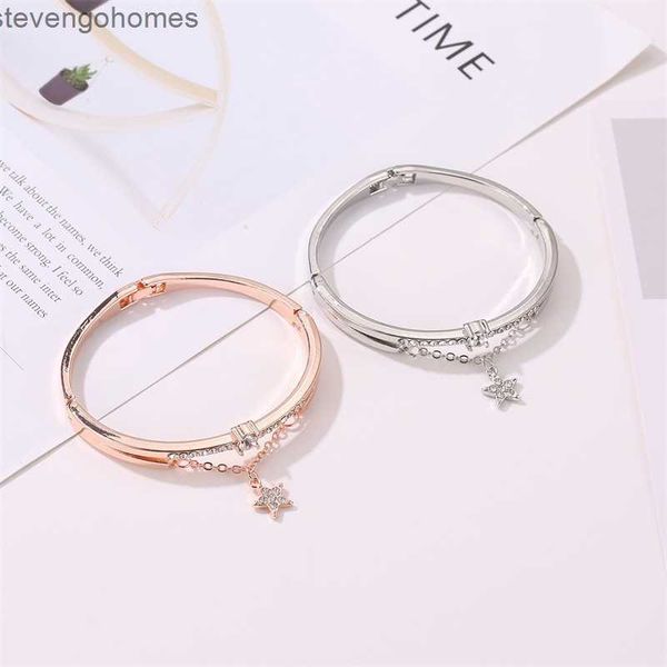 fashion five pointed star inlaid korean alloy full diamond women's crystal student girl heart bracelet, Slivery;golden
fashion five pointed star inlaid korean alloy full diamond women's crystal student girl heart bracelet, Slivery;golden