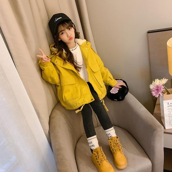 winter new girls' fleece warm medium and large children 's korean -style casual versatile trench coat coat, Blue;gray
winter new girls' fleece warm medium and large children 's korean -style casual versatile trench coat coat, Blue;gray
