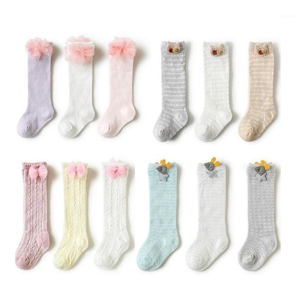 socks 3 pairs / lot born thin section baby knee boys and girls cartoon breathable mesh stockings1, Pink;yellow
socks 3 pairs / lot born thin section baby knee boys and girls cartoon breathable mesh stockings1, Pink;yellow