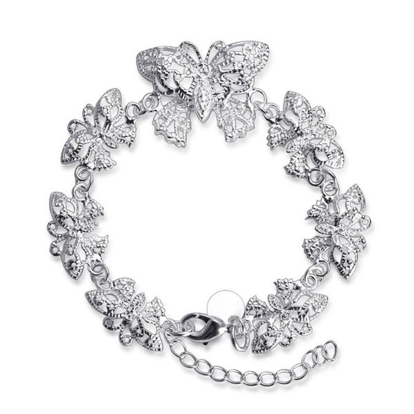 charm bracelets hermosa hollow-out butterfly style chain bracelet 8.5'' sl000105 wholesale special gift, Golden;silver
charm bracelets hermosa hollow-out butterfly style chain bracelet 8.5'' sl000105 wholesale special gift, Golden;silver