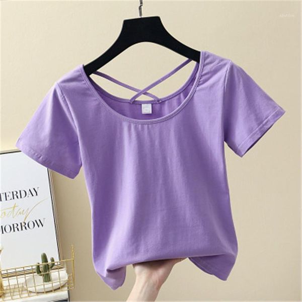 women's t-shirt pure cotton white dress u 2021 cultivate one's morality neckline low maxillary backless choli ins1
women's t-shirt pure cotton white dress u 2021 cultivate one's morality neckline low maxillary backless choli ins1