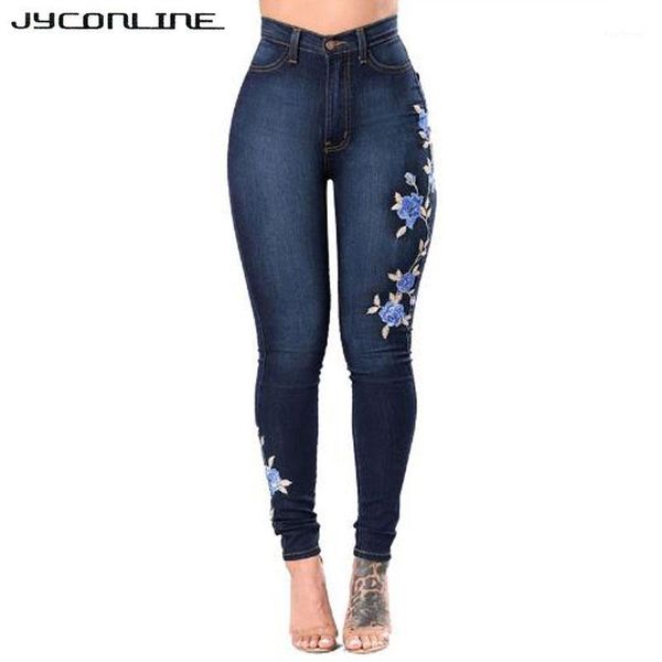 women's jeans jyconline stretch embroidered for women elastic flower female pencil denim pants skinny high waist woman 3xl1, Blue
women's jeans jyconline stretch embroidered for women elastic flower female pencil denim pants skinny high waist woman 3xl1, Blue
