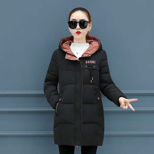 winter parka for women cotton down jacket with hooded stand-up collar female new fashion warm padded winter coat for womens 201016, Black;brown
winter parka for women cotton down jacket with hooded stand-up collar female new fashion warm padded winter coat for womens 201016, Black;brown