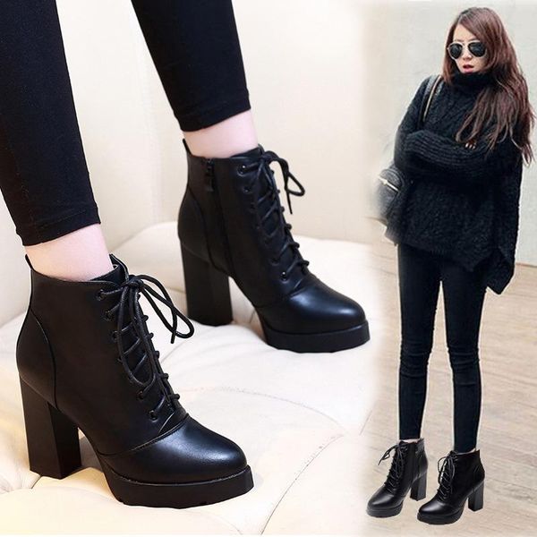 boots 2021 fashion black boot women spring autumn lace-up soft leather platform shoes woman party ankle high heels
boots 2021 fashion black boot women spring autumn lace-up soft leather platform shoes woman party ankle high heels