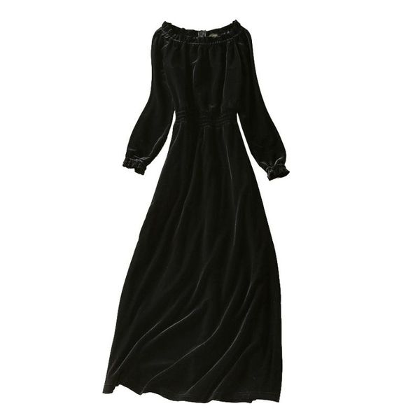 as225y10y28 selling new fashion women's wear fall / winter 2020 fashion brand design retro women's party style dress, Black;gray
as225y10y28 selling new fashion women's wear fall / winter 2020 fashion brand design retro women's party style dress, Black;gray