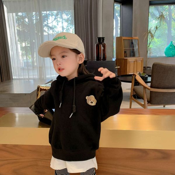and children's sweater autumn plush winter 2020 net red bear wtern sle baby hoodie, Black
and children's sweater autumn plush winter 2020 net red bear wtern sle baby hoodie, Black