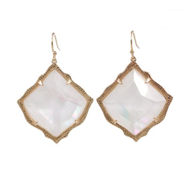 2020 gold plate selling big stone inlay kite drop earrings abalone stone inlay women fashion jewelry wholesale1, Silver
2020 gold plate selling big stone inlay kite drop earrings abalone stone inlay women fashion jewelry wholesale1, Silver