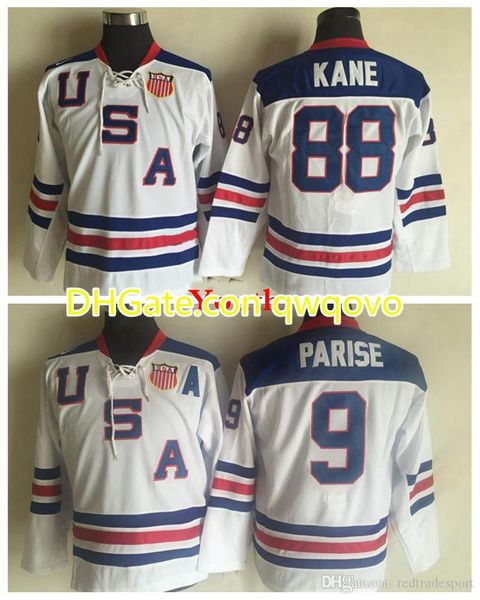 youth 2010 olympic team usa hockey jerseys #88 patrick kane kids #9 zach parise white navy blue usa boys stitched hockey jersey, Black;red
youth 2010 olympic team usa hockey jerseys #88 patrick kane kids #9 zach parise white navy blue usa boys stitched hockey jersey, Black;red