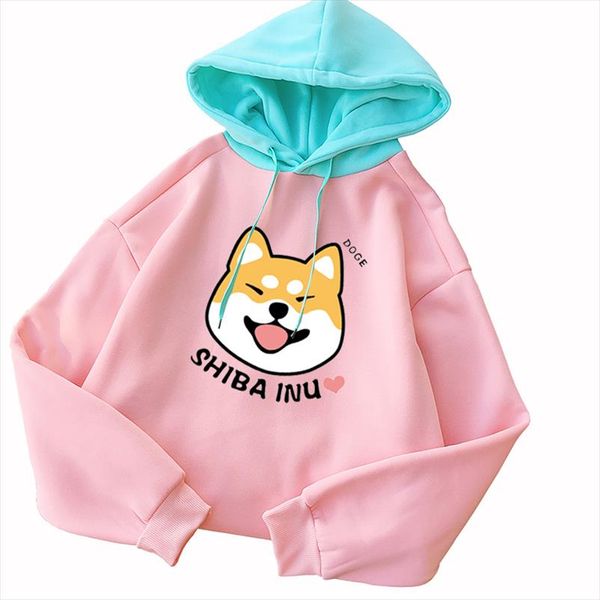 осень зимние пуловер женщины флис каваи мультфильм shiba inu толстовки мода повседневная собака harajuku print женское оружие, Black
осень зимние пуловер женщины флис каваи мультфильм shiba inu толстовки мода повседневная собака harajuku print женское оружие, Black