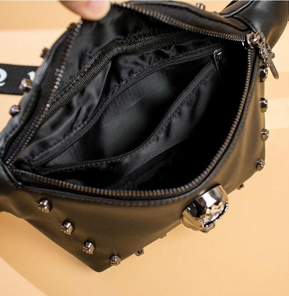 waist bags rock skull men's pack rivet chest bag luxury women banana punk black fanny leather men belt bum
waist bags rock skull men's pack rivet chest bag luxury women banana punk black fanny leather men belt bum