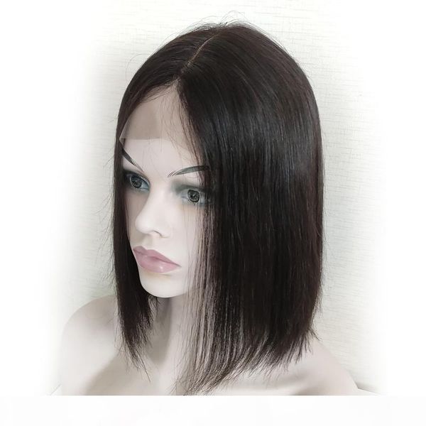 2*6 front lace bob wigs brazilian glueless pre plucked straight lace front wigs human hair for women #1b, Black
2*6 front lace bob wigs brazilian glueless pre plucked straight lace front wigs human hair for women #1b, Black