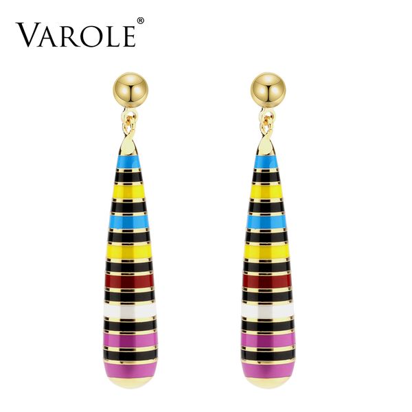 VAROLE Colors Enamel Baseball Bat Dangle Earrings for Women Gold Color Fashion Jewelry Drop Earrings Brincos
VAROLE Colors Enamel Baseball Bat Dangle Earrings for Women Gold Color Fashion Jewelry Drop Earrings Brincos