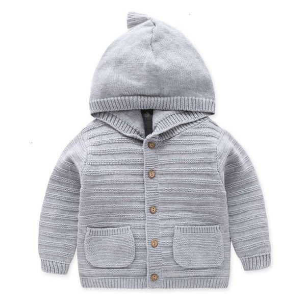 cardigan and autumn hooded baby knitted cotton winter children's pure color sweater gbvl, Blue
cardigan and autumn hooded baby knitted cotton winter children's pure color sweater gbvl, Blue