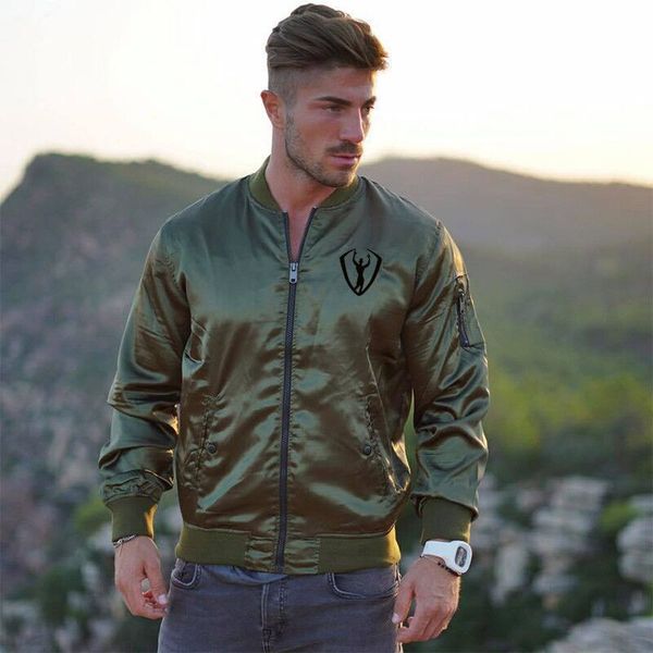 muscle brother style men's new casual wear sports zipper jacket fitness running, Gray
muscle brother style men's new casual wear sports zipper jacket fitness running, Gray