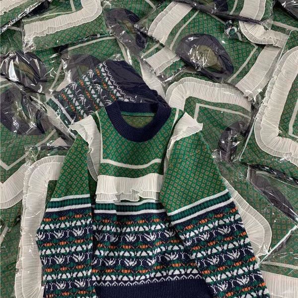 2021 same green design female autumn winter wear japanese sweater fairy around neck frilly nightgown b0p4, White;black
2021 same green design female autumn winter wear japanese sweater fairy around neck frilly nightgown b0p4, White;black