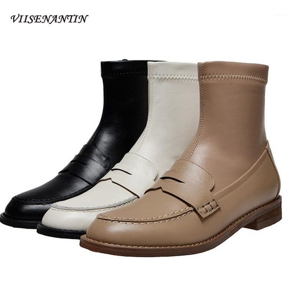 new leather apricot elastic socks boots flat sole boots autumn/winter korean style all match belt thick heel black shoes women1
new leather apricot elastic socks boots flat sole boots autumn/winter korean style all match belt thick heel black shoes women1