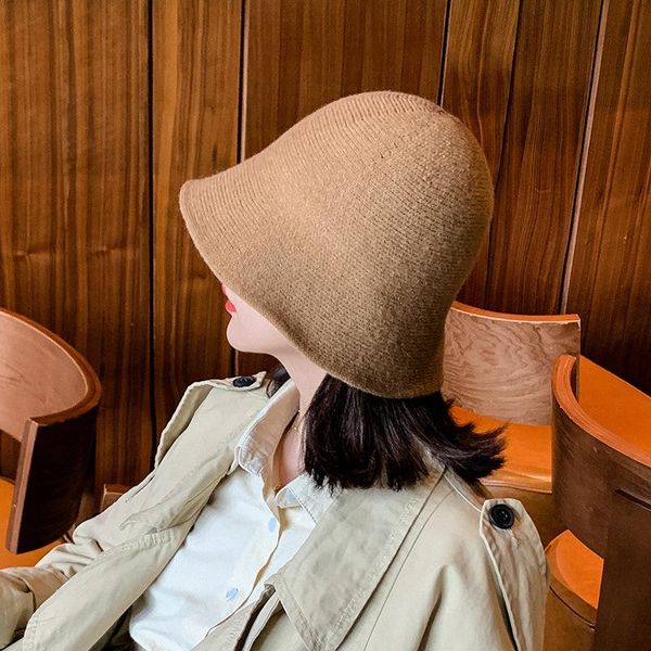 beanie/skull caps hat winter women's fashion solid color bucket cap fisherman's retro knitted basin bonnets women, Blue;gray
beanie/skull caps hat winter women's fashion solid color bucket cap fisherman's retro knitted basin bonnets women, Blue;gray
