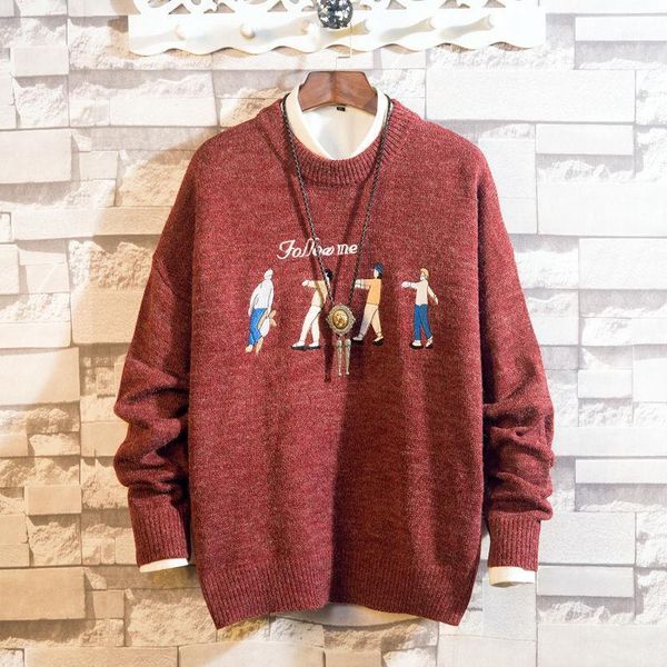 men's sweaters hybskr men's winter warm embroidery sweater korean streetwear fashion woman pullovers autumn casual male clothing1, White;black
men's sweaters hybskr men's winter warm embroidery sweater korean streetwear fashion woman pullovers autumn casual male clothing1, White;black
