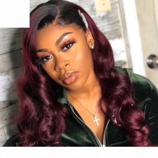 t1b 99j ombre redwine lace front human hair wigs soku 13x4 brazilian pre plucked lace front wigs for black women non-remy hair, Black;brown
t1b 99j ombre redwine lace front human hair wigs soku 13x4 brazilian pre plucked lace front wigs for black women non-remy hair, Black;brown