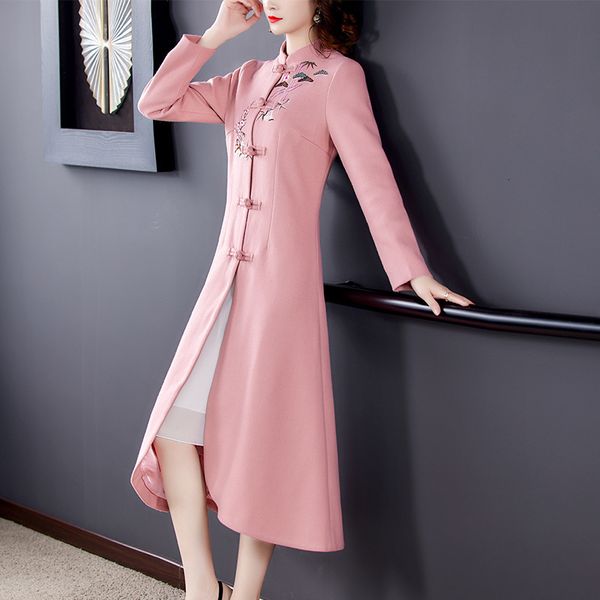 fall/winter 2021 new hundred fashion style temperament embroidered women's coat jxj0, Black;brown
fall/winter 2021 new hundred fashion style temperament embroidered women's coat jxj0, Black;brown