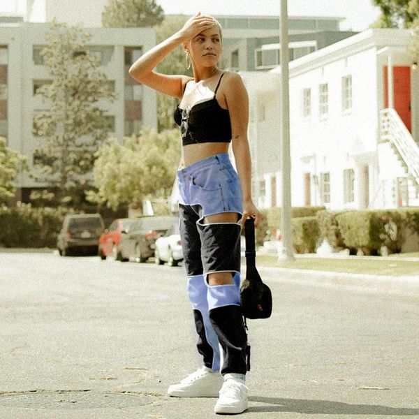 fashion female 2020 trousers new autumn colour women's hollow-zipper leisure pants for female trouser, Black;white
fashion female 2020 trousers new autumn colour women's hollow-zipper leisure pants for female trouser, Black;white