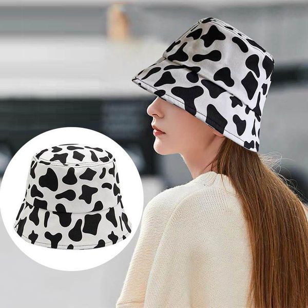fashion cows pattern bucket hats women spring summer wide brim outdoor sun hat female lady fisherman caps, Blue;gray
fashion cows pattern bucket hats women spring summer wide brim outdoor sun hat female lady fisherman caps, Blue;gray