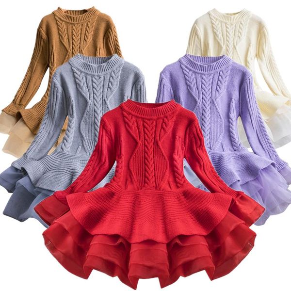 girl's dresses red christmas girls dress girl long sleeve party autumn children kids for casaul wear baby clothing 8 year, Red;yellow
girl's dresses red christmas girls dress girl long sleeve party autumn children kids for casaul wear baby clothing 8 year, Red;yellow