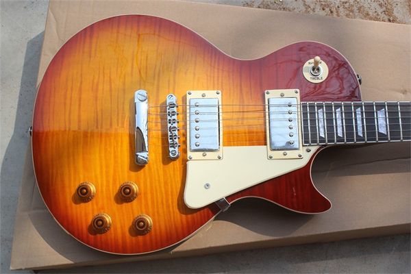 standard electric guitar cherry sunburst color chrome hardware rosewood fingerboard mahogany body guitara
standard electric guitar cherry sunburst color chrome hardware rosewood fingerboard mahogany body guitara